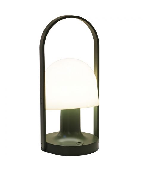 FollowMe LED, oppladbar bordlampe, høyde 28 cm, Grønn