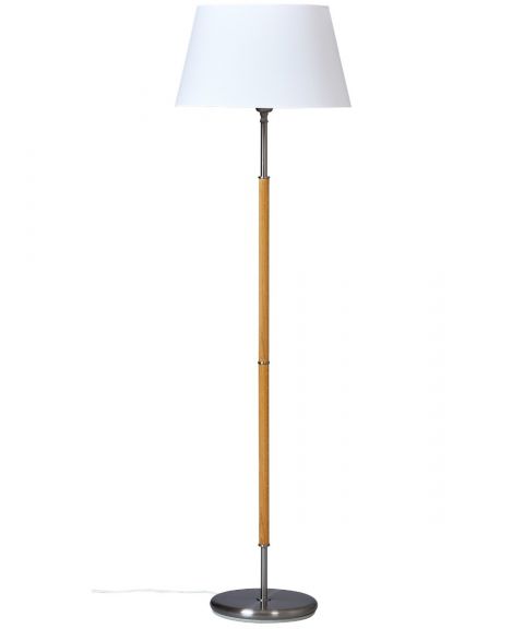 Tullgarn gulvlampe (u/skjerm), høyde 130 cm, Råjern/Eik