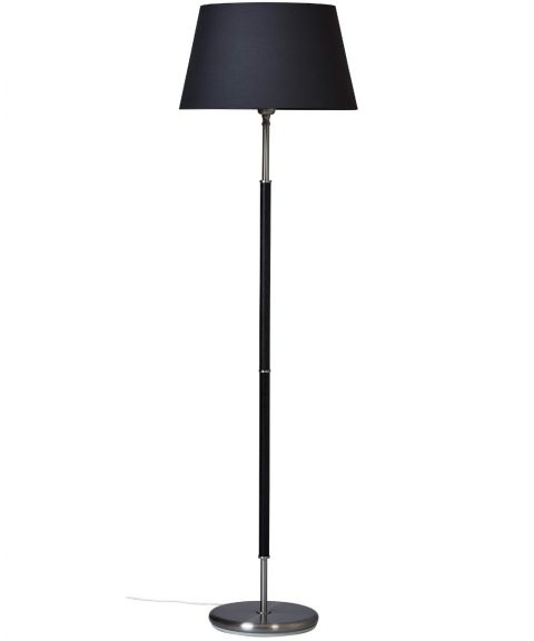 Tullgarn gulvlampe (u/skjerm), høyde 130 cm, Råjern/Sort