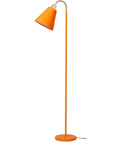 Haga gulvlampe (u/skjerm), høyde 140 cm, Oransje
