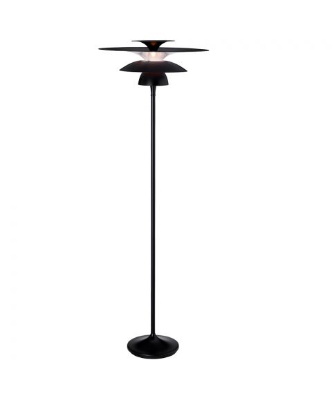 Picasso G3390 gulvlampe, høyde 149 cm, diameter 50 cm, Matt sort (begrenset antall)