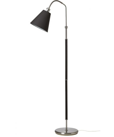 Tullgarn gulvlampe (u/skjerm), høyde 148 cm, Råjern/Sort