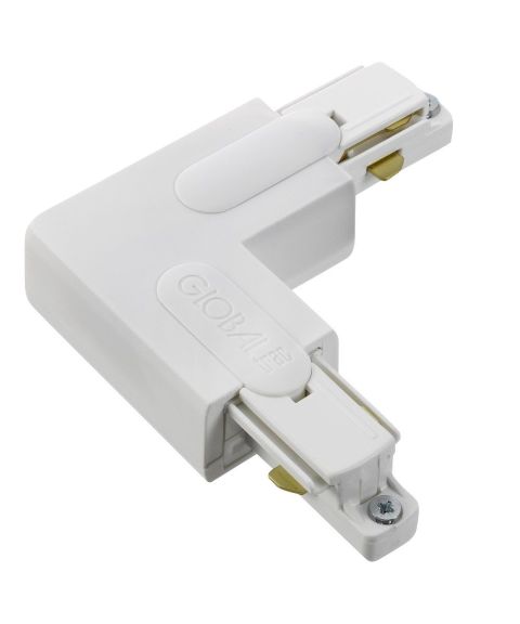 L-kobling (GB34-3), Matt hvit