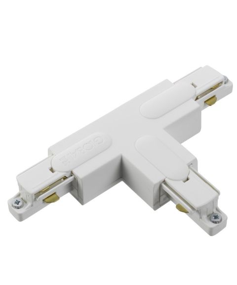 T-kobling (GB37-3), Matt hvit