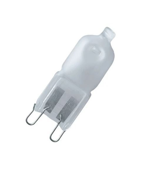Halogenlyspære G9 25W, 220lm 2600K, 3pk, Frostet (begrenset antall)