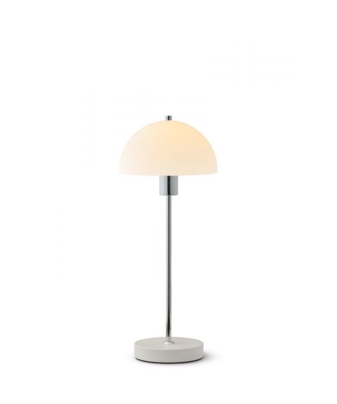 Vienda bordlampe, høyde 50 cm, Glasskjerm
