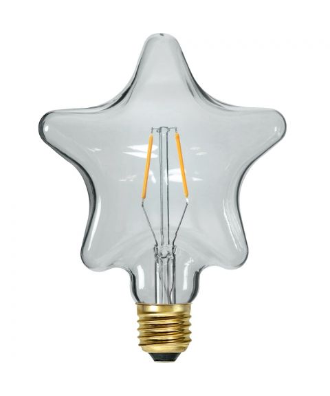 Decoration E27 Stjerne Soft Glow 2200K 1,4W LED 110lm (begrenset antall)