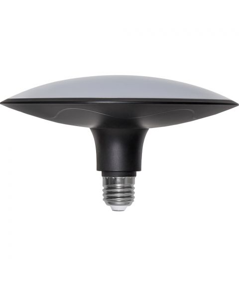 Illumination High Lumen 190mm E27, dimbar 25W LED 1600lm 3000K, Sort