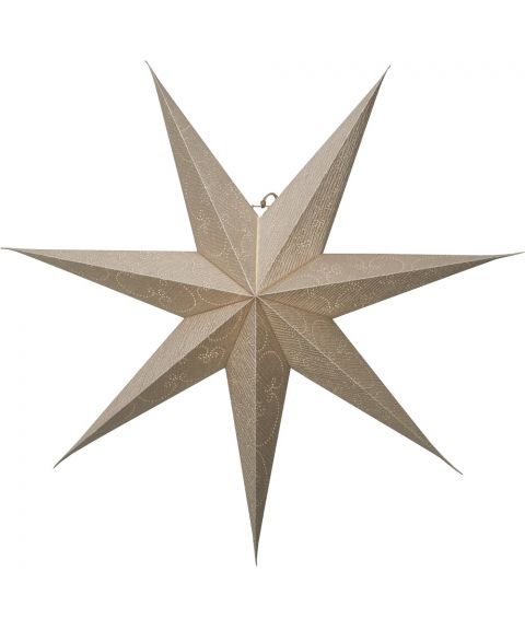 Decorus papirstjerne, uten oppheng, diameter 75 cm, Gull