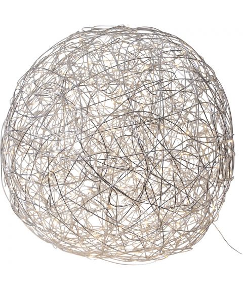 Trassel Ball inne/ute, diameter 77 cm, Sølv