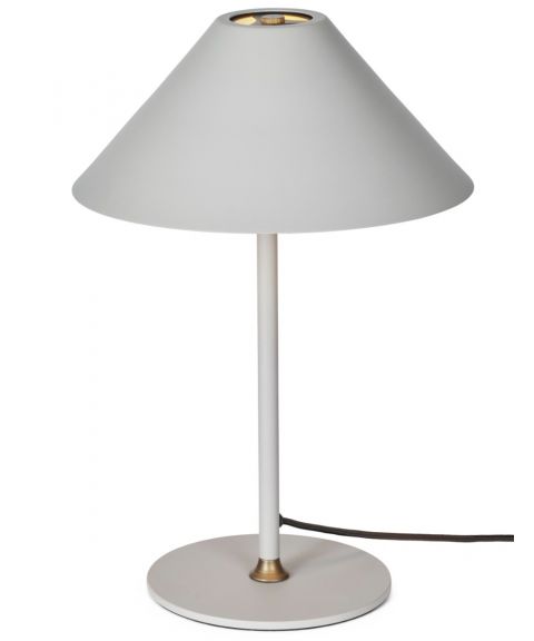 Hygge bordlampe, høyde 35 cm, Varm grå