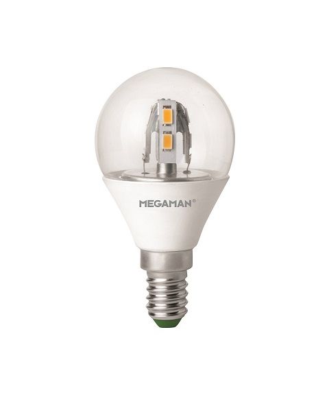 Megaman E14 Incanda Illum 2800K LG4003,5dCS 3,5W LED 250lm, dimbar (begrenset antall)