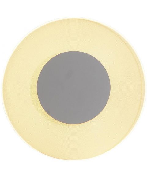 Jade vegglampe/taklampe, diameter 42 cm, dimbar LED 3000K 2160lm, Hvit (Begrenset antall)