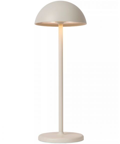 Joy oppladbar bordlampe, høyde 32 cm, Hvit