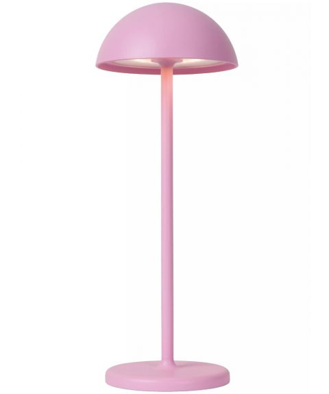 Joy oppladbar bordlampe, høyde 32 cm, Rosa