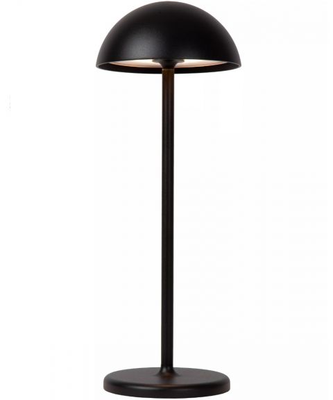 Joy oppladbar bordlampe, høyde 32 cm, Sort