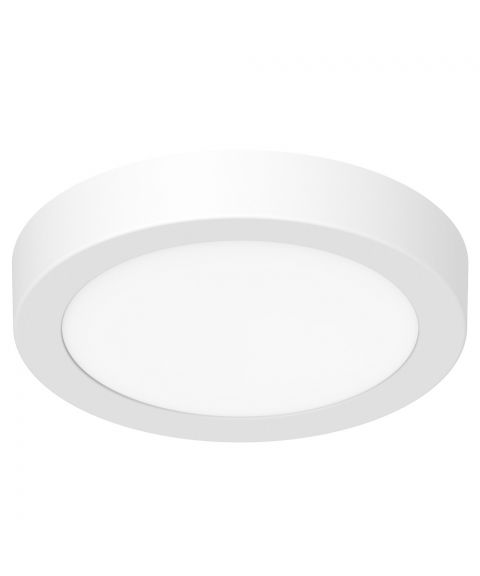 Leroy plafond, diameter 22 cm, 15W LED 2700K 1260lm, Hvit