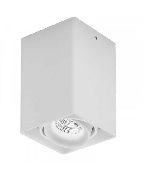 Light House 1 utenpåliggende downlight, dimbar LED 860lm CRI>90, Hvit