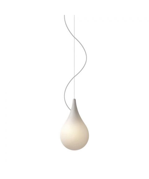 Liquid Light Drop 2 xs Single takpendel m/innfelt takfeste, dimbar 4W LED 2700K 365lm