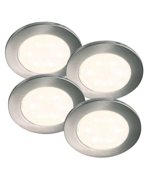 Lismore utenpåliggende møbellys LED 3000K, 4 x 75lm, Krom