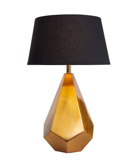 Live bordlampe (u/skjerm), høyde 72 cm, Gylden