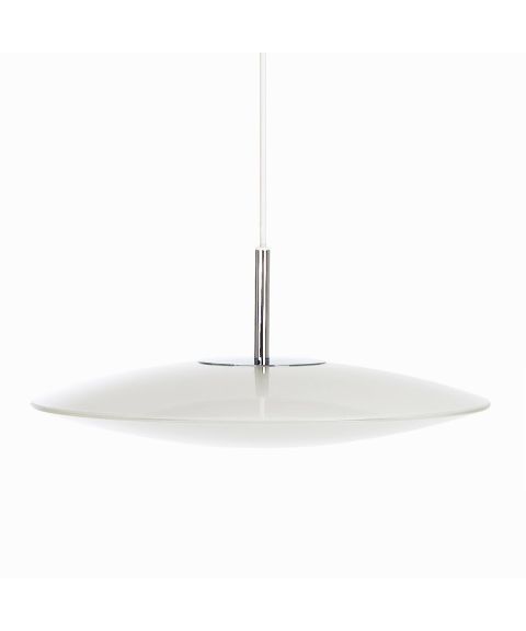 Lovo T1252 takpendel, opalt glass, dimbar LED, diameter 38 cm (restlager)