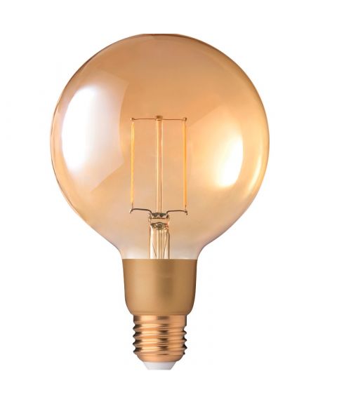 Globe E27 125mm Megaman 2200K 3W LED 210lm, dimbar (begrenset antall)