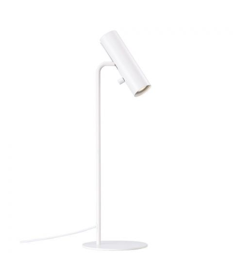 MIB 6 bordlampe, høyde 66 cm, Hvit