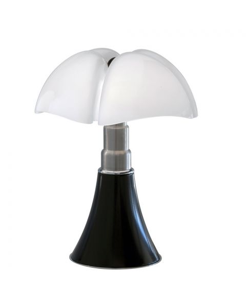 Minipipistrello oppladbar bordlampe, diameter 27 cm, Brun
