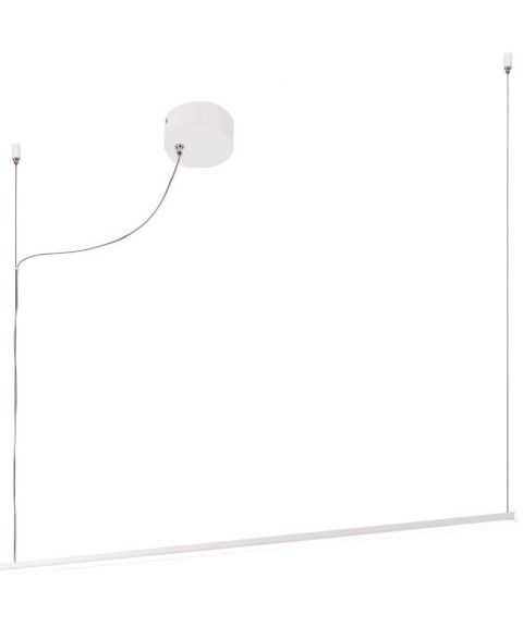 Miva pendelskinne, dimbar LED 3000K 1200lm, Hvit