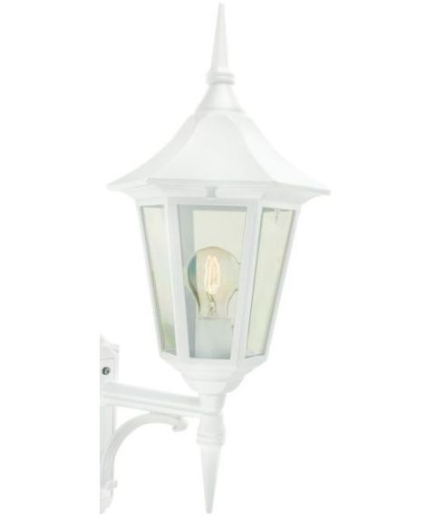 Reservedel lyktehode (1 stk) for Modena 302 lyktestolpe, Hvit (RAL9003)