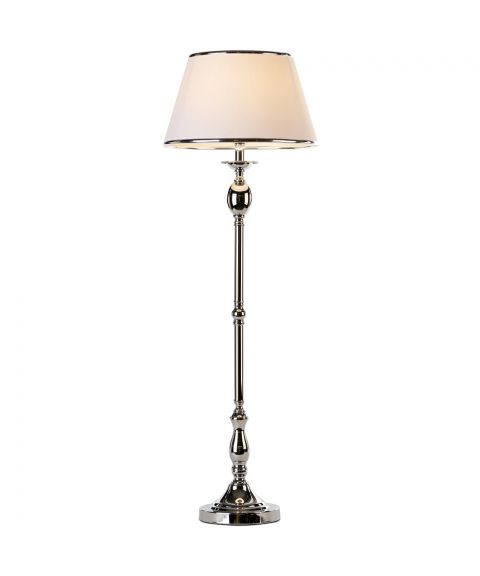 Modena bordlampe (u/skjerm), høyde 80 cm, Krom (Begrenset antall)