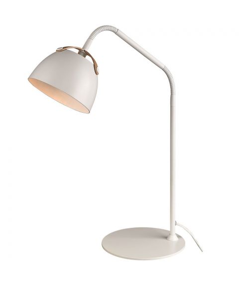 Oslo bordlampe, høyde 45 cm, Hvit