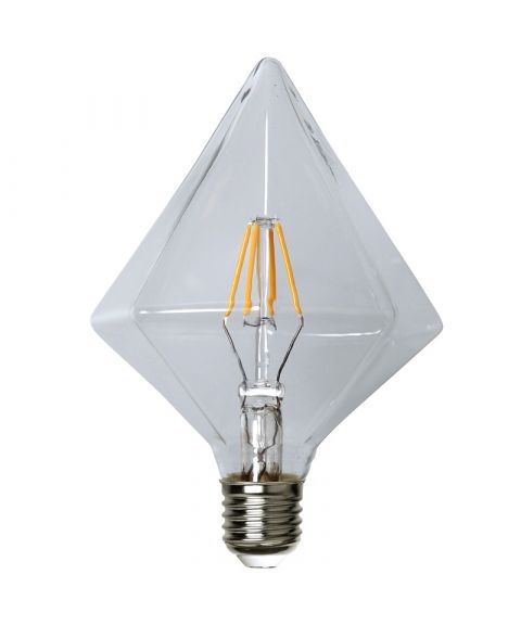 Illumination E27 Diamant, høyde 16,5 cm LED 3,2W 320lm 2700K, dimbar