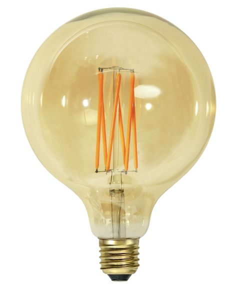 Globe E27 G125 Vintage Gold 1800K 3,7W LED 240lm, dimbar