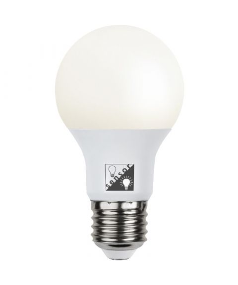 Illumination Opal E27 LED 2700K 806lm, med lyssensor (begrenset antall)