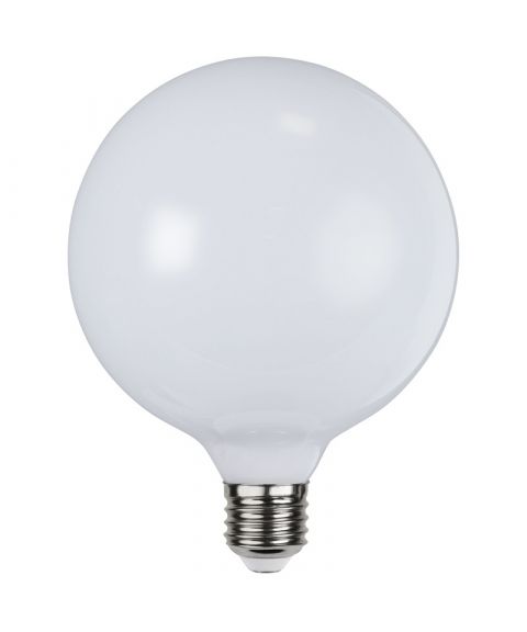 Globe E27 G125 LED 5W 400lm 2700K Opalhvit, dimbar