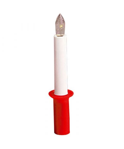 Santa Lucia Ternelys LED, høyde 17 cm, Rød