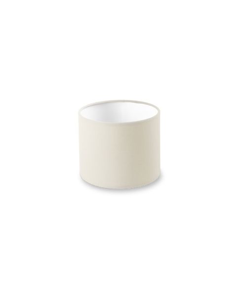 Dress Up! stoffskjerm, beige, Ø: 14 cm