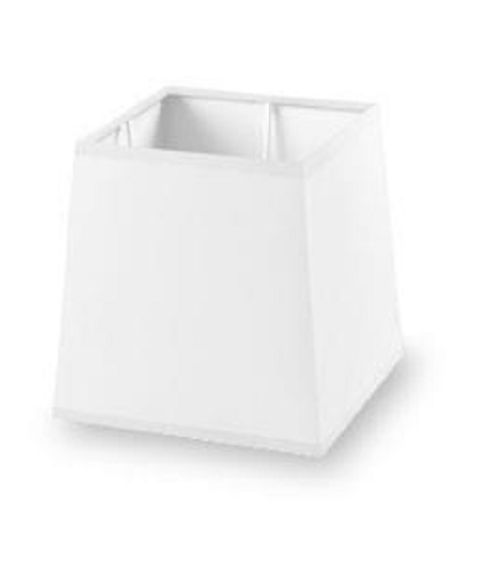 Dress Up! stoffskjerm, hvit, Bredde bunn: 13 cm x 13 cm, Høyde: 13 cm