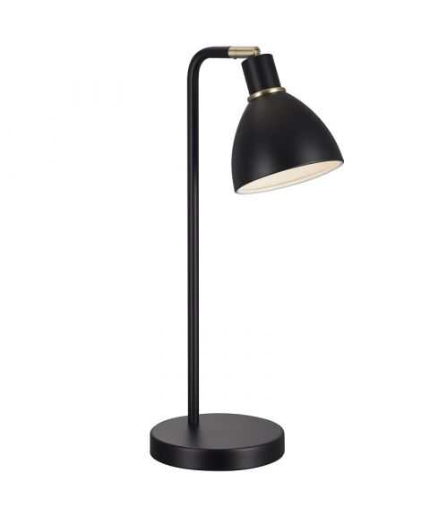 Ray bordlampe, høyde 46 cm, Sort