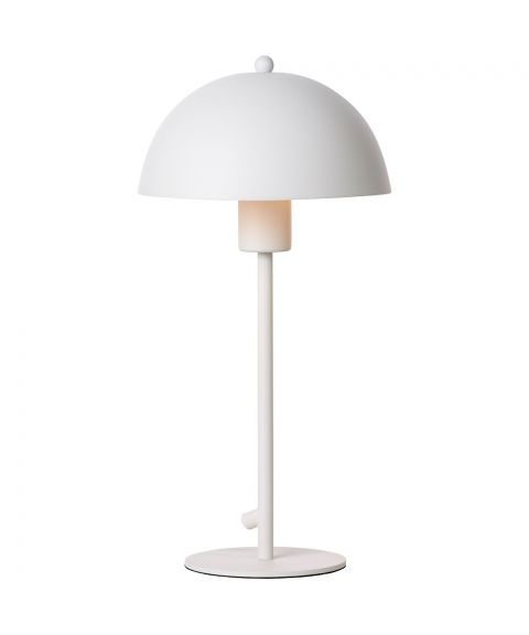 Remo bordlampe, høyde 41 cm, Hvit
