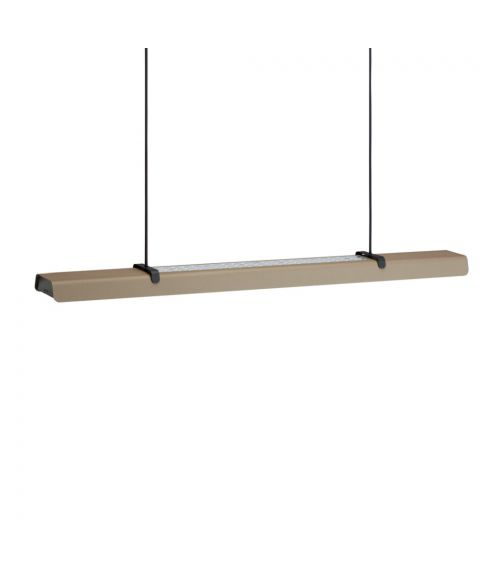 Fold Office T1577 pendelskinne, 110 cm, LED 3000K 6850lm, med 2 dimmere