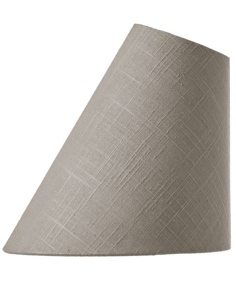 Pion SK517 lampeskjerm, E27 festering topp, diameter 22 cm, Grå
