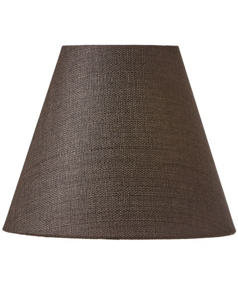 Lupin SK771 lampeskjerm, E27 festering topp, diameter 22 cm, Brun