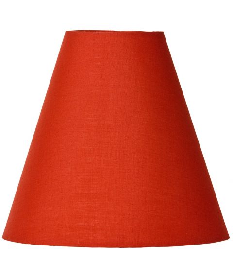 Lilja SK837 lampeskjerm, E27 festering topp, diameter 21 cm, Rød