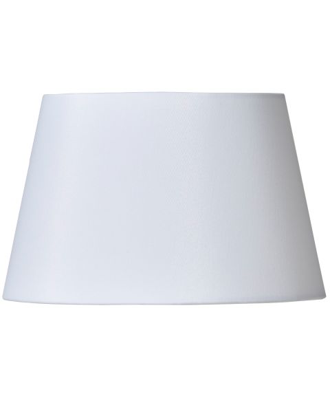 Malva SK871 lampeskjerm, E27 festering senter, diameter 25 cm, Hvit