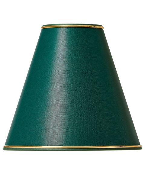 Lotus SK946 lampeskjerm, E27 festering topp, diameter 21 cm, Grønn