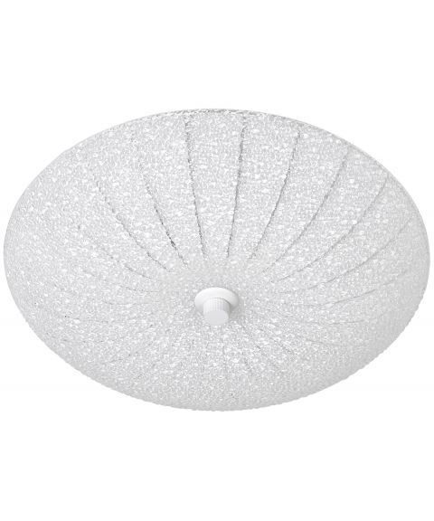 Ånge stripe plafond, diameter 30 cm, Hvit