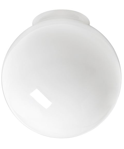 Orsa, diameter 20 cm, Hvitt glass